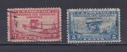 ETATS-UNIS 1928 TIMBRE N°279/80 OBLITERE AVIONS - Usados