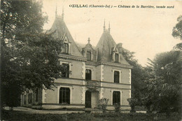 Ozillac * Le Château De La Barrière , Façade Nord - Other & Unclassified