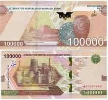Uzbekistan - 100000 Sum 2021 UNC Lemberg-Zp - Uzbekistan