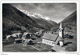 SAAS - ALMAGELL:  BLICK  -  NACH  BELGIUM  -  MARKE  FEHLT  -  PHOTO  -  KLEINFORMAT - Saas-Almagell