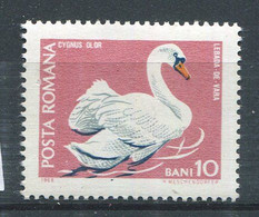 (CL 29 B - P. 17) Roumanie ** N° 2423 - Oiseau : Cygne - Zwanen