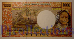 FRENCH PACIFIC TERRITORIES 1000 FRANCS 1996 PICK 2h UNC - Territori Francesi Del Pacifico (1992-...)