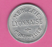 Herault - Montpellier - Mercerie Lyonnaise - 25 Centimes - Monétaires / De Nécessité