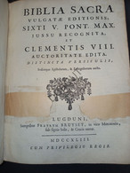 Biblia Sacra - Lyon,  F. Bruyset - 1793 (S221) - Old Books