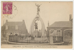 59 - Orchies  -  Le Monument Aux Morts - Orchies