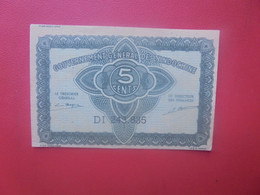 INDOCHINE 5 Cents 1942-43 N°88b Circuler (L.7) - Indochina