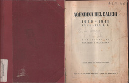 Agendina Del Calcio 1940-1941 - Altri