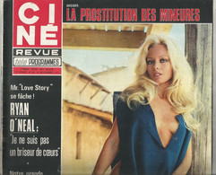 CINE REVUE , 18 Novembre 1971 , N° 46, SHIRLEY CORRIGAN ,poster érotique Central , 46 Pages , 2 Scans , Frais Fr 3.75 E - Cinema