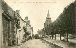 St Chartier * La Place De L'église Du Village - Otros & Sin Clasificación