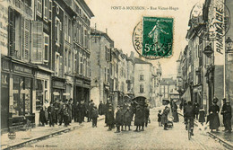 Pont à Mousson * 1907 * Rue Victor Hugo * Papeterie Nouvelle * Coiffeur Salon De Coiffure - Pont A Mousson