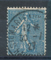 205 Semeuse 1f Bleu - Oblitération De Sainte-Marie-aux-Mines - Usati