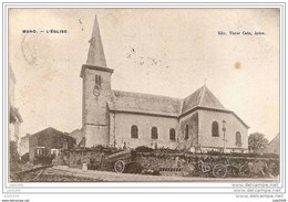 MUNO ..--  L' Eglise . 1910 Vers BRUXELLES ( Mr HENRION ) .  Voir Verso . - Florenville