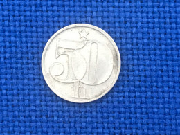 Münze Münzen Umlaufmünze Tschechoslowakei 50 Heller 1982 - Czechoslovakia