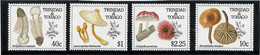Trinidad & Tobago  1990 . Mushrooms. 4v. - Trinidad & Tobago (1962-...)