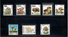 Andorra 1981-1993 . Mushrooms .  8v. - Ungebraucht
