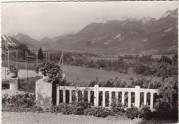 74. DOUSSARD . LAC D'ANNECY. VUE PRISE DE LA TERRASSE. + TEXTE ANNEE 1961 - Doussard