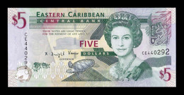 Estados Del Caribe East Caribbean 5 Dollars 2008 Pick 47 SC UNC - Caribes Orientales