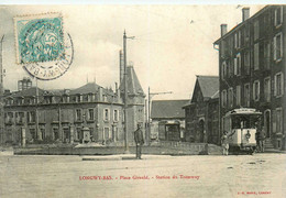Longwy Bas * Station Du Tramway , Place Girauld * Tram " N°5 LONGWY HAUT " - Longwy