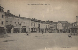 79 CHEF BOUTONNE LA PLACE CAIL CPA BON ETAT - Chef Boutonne