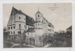 8857 WERTINGEN, Schloß, 1911 - Dillingen