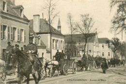 Châteauroux * Avenue De Déols * Passage De Troupes * Militaires Militaria - Chateauroux