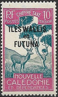 WALLIS & FUTUNA ISLANDS 1930 Postage Due - Stag -  10c. - Blue And Purple MH - Postage Due