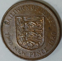 Jersey - 2 New Pence 1980, KM# 31 #1312 - Jersey
