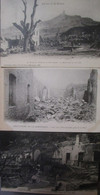 Martinique Lot 3 Cpa St Pierre En Ruine - Autres & Non Classés