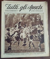 1931 N. 25 - Tutti Gli Sports - Rivista, Napoli  21/28 Giugno  1931 - Vedi Descrizione Articoli E Foto - Old Books
