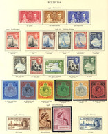 BRITISH COMMONWEALTH KGVI M Collection Housed In The 'Crown' Printed Album, Fairly Well Filled With Ranges Of Sets, Part - Andere & Zonder Classificatie