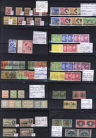 BRITISH COMMONWEALTH Ranges Of All Periods Except Modern Neatly Displayed On 216 Black Stock Cards M Or U, Decent Britis - Andere & Zonder Classificatie