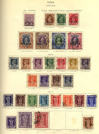 BRITISH COMMONWEALTH KGVI Good To FU Collection Of Approx 1500 Stamps In The Crown (poor Condition) Printed Album. - Unclassified