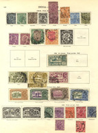 NEW IDEAL ALBUM Of British Empire 1840-1938 Mainly U Ranges, Some Slight Duplication, Album In Decent Condition. (approx - Other & Unclassified
