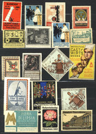 CINDERELLA POSTER STAMPS/LABELS Mainly European Ranges In Two Stock Books, Subjects Incl. Expositions, Product Advertisi - Other & Unclassified