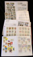 CINDERELLA/POSTER STAMPS Etc. Range In Five Large Stock Books Incl. Tourist Publicity Labels, Military Generals, Battle  - Other & Unclassified