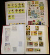 DENMARK - CINDERELLA/POSTER STAMPS Etc. Ranges In Four Large Stock Books, Subject Matter Incl. Publicity For All Types O - Other & Unclassified