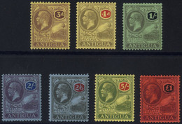 1921-29 MCCA Set M, SG.55/61, Cat. £300 (7) - Other & Unclassified