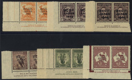 BRITISH COMMONWEALTH OCCUPATION FORCE (JAPAN) 1946-47 Set Up To 2s, Each Marginal Imprint Pairs, Some Minor Toning, Main - Other & Unclassified