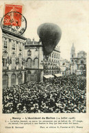 Nancy * Aviation * L'accident Du Ballon Le 14 Juillet 1908 * Ballon Monté - Nancy