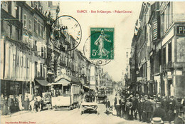 Nancy * Rue St Georges , Point Central * Tramway - Nancy