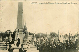 Longwy * Inauguration Du Monument Du Souvenir Français Le 25 Aout 1912 - Longwy