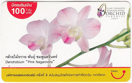 THAILAND L-680 Prepaid Happy - Plant, Flower - Used - Tailandia