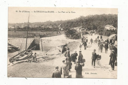 Cp,17, ILE D'OLERON, SAINT TROJAN LES BAINS , Le Port Et La Gare , écrite 1920 - Ile D'Oléron