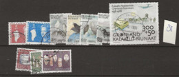 1988 USED Greenland Year Collection - Gebruikt