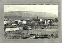 CPSM Dentelée - (83) NANS-les-PINS - Aspect Du Bourg Et De La Chaîne De La Ste-Baume En 1961 - Nans-les-Pins