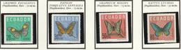 EQUATEUR - Faune, Papillons - 1964 - MNH - Ecuador