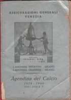 Agendina Del Calcio 1939-1940 - Altri