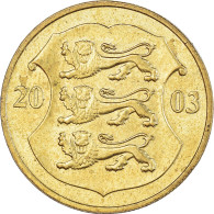 Monnaie, Estonie, Kroon, 2003 - Estonie