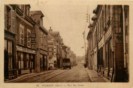 Vierzon * La Rue Des Ponts * Café Hôtel Restaurant - Vierzon