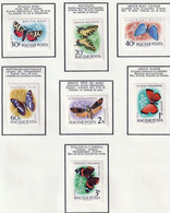 HONGRIE - Faune, Papillons - Mi. N° 1633-1639 - 1959 - MH - Ungebraucht